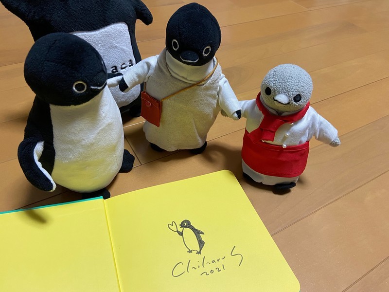 フックのセット　Suicaのペンギン の さかざきちはるグッズ フックのセット Suicaのペンギン の さかざきちはるグッズ JR東日本