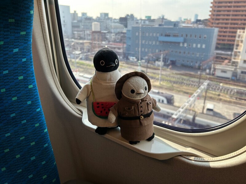 新幹線でいくぜ福岡！でも僕の席に知らない人が…(福岡夏旅その1)(585