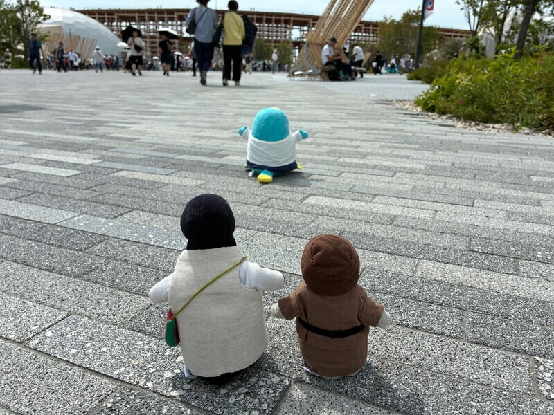 砂漠の探険に挑戦だ！超人気・ヨルダン館へGO(万博その3)(722) - ちび