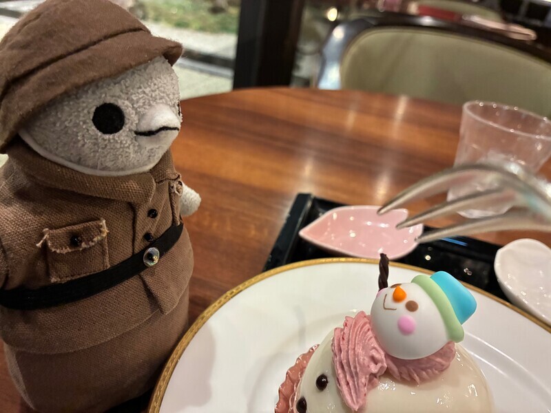 2025年最後の桜珈琲へ(734) - ちびすけがいく〜Suica's chibisuke goes〜