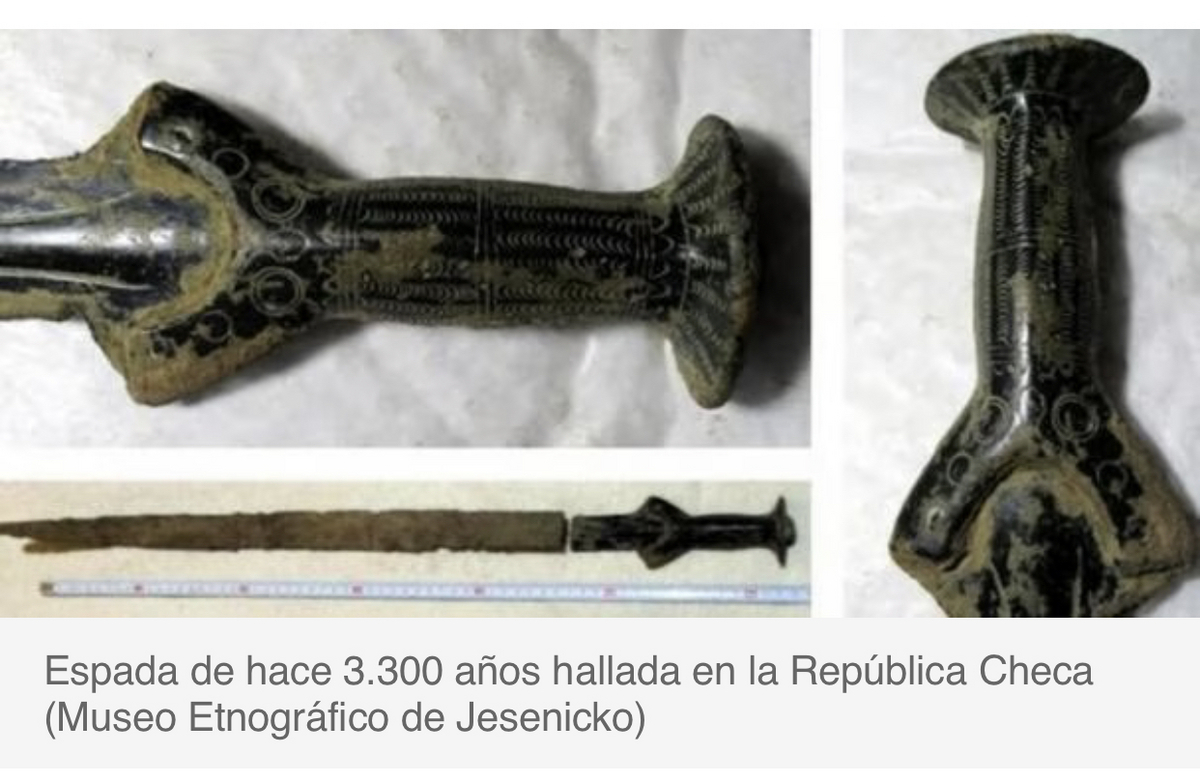ドイツで3,000年以上前の青銅器時代の剣が異例の保存状態で発見される