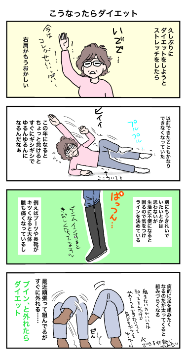 勝手にダイエット宣言〜言うことでおやつを断ちたいんです  