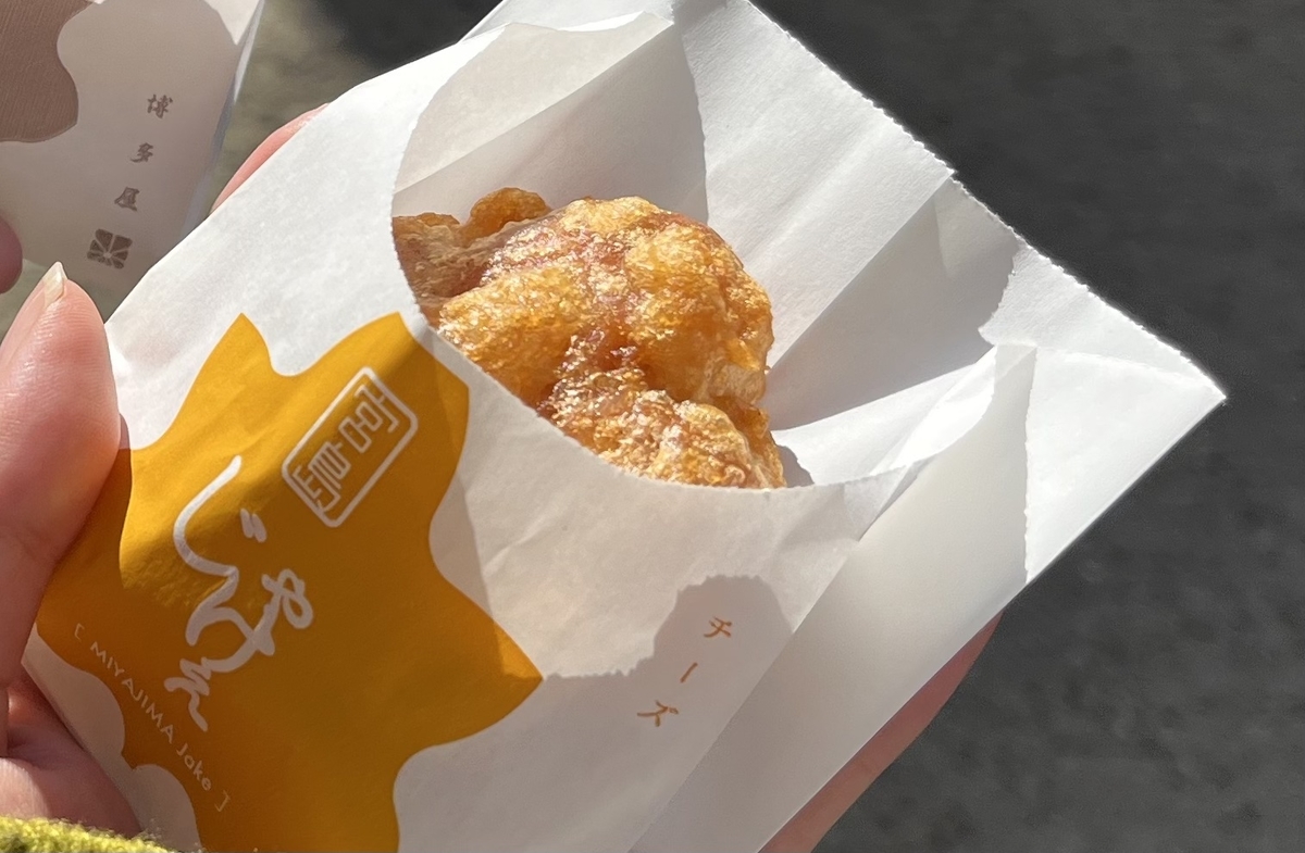 揚げもみじ饅頭(チーズ)