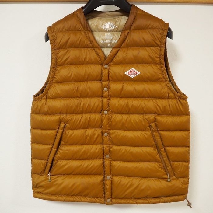 軽い 暖かい 可愛い Dantonのインナーダウンベスト 愛でる日々