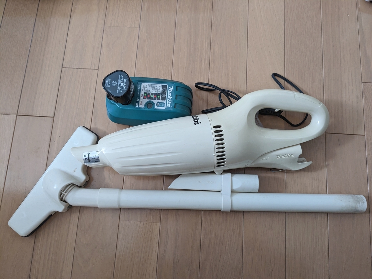 マキタCL116Dコードレスレス掃除機を新調してみた。CL100Dより
