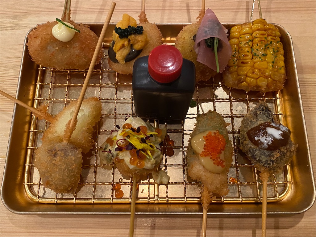 梅田 ネオ居酒屋 串カツと小鉢 マジマスタンド Erieriのまいにち