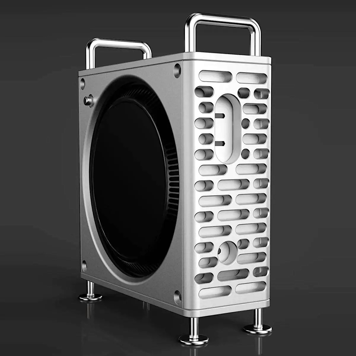 Mac mini M4用/M4 Pro 用シャーシ ケース 縦型 収納スタンド Amazon.co.jp: 1個 for Mac Mini M4/M4 Pro 2024 用スタンド 縦