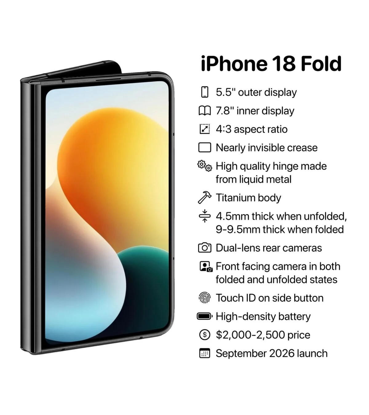 折りたたみiPhone用ディスプレイの開発計画が判明！〜これは来秋の発売