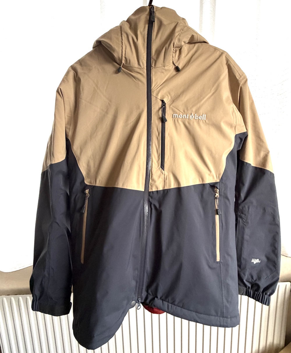 mont-bell「パウダーホップ パーカ」購入！〜雨やみぞれが入り乱れる
