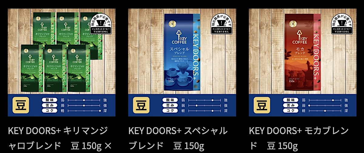 旨いと噂の「キーコーヒー KEY DOORS+シリーズ」飲んでみた！〜驚愕