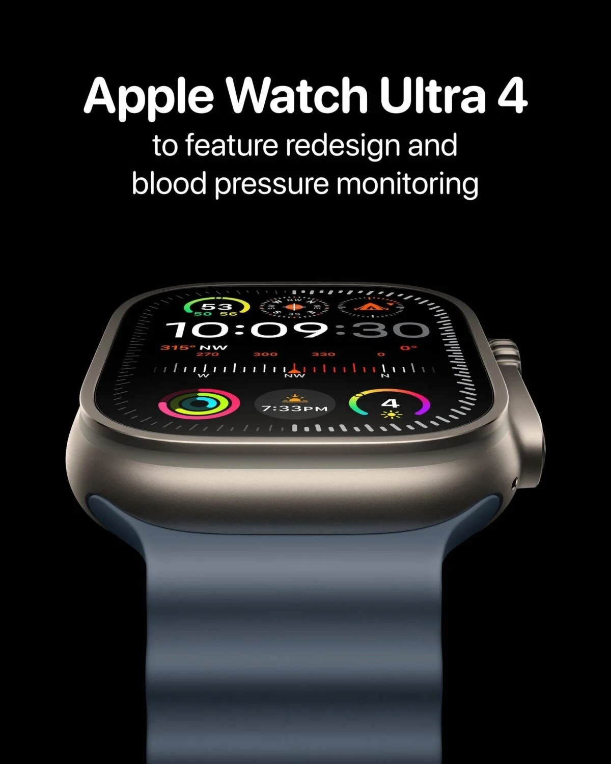 Apple Watch Ultra 4」のデザインは大きく変わるのか？〜画面サイズ 
