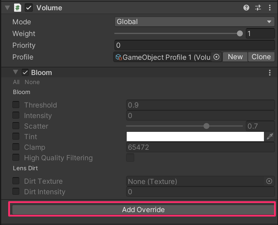 【Unity】Universal Render PipelineでVisual Effect Graphの始め方(ポストエフェクト付き)_4