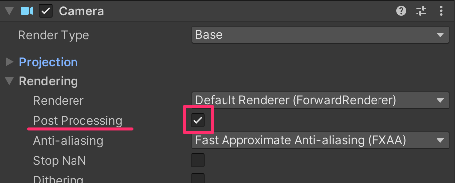 【Unity】Universal Render PipelineでVisual Effect Graphの始め方(ポストエフェクト付き)_5