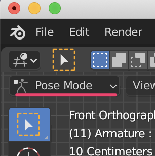 【Blender】キャラクターにボーンとウェイトを設定する方法【初心者向け】_5