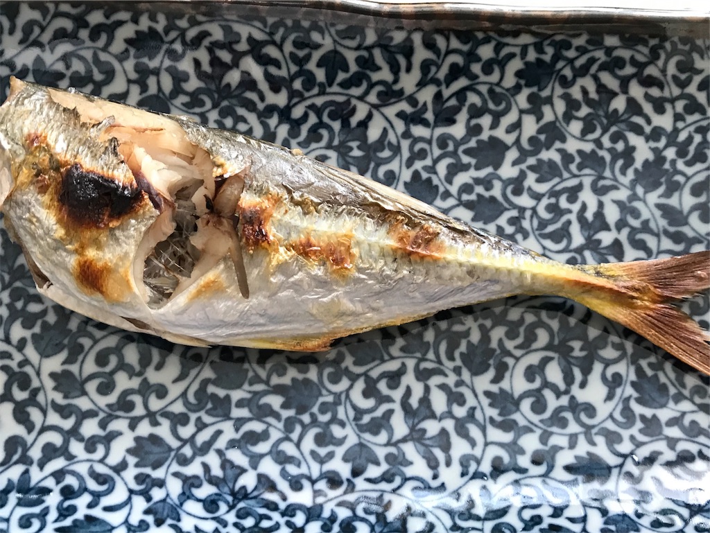 アジの塩焼き エソジマ君のほぼ大分アジング日記