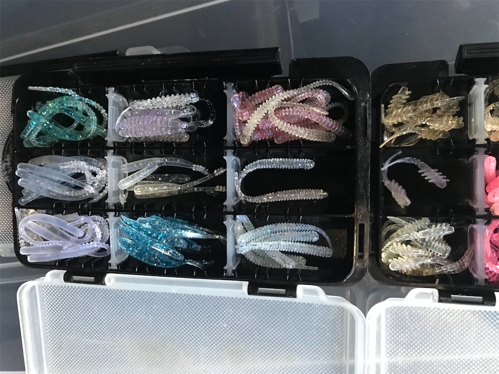 アジングワーム紹介（クリア系編） - エソジマ君のほぼ大分アジング