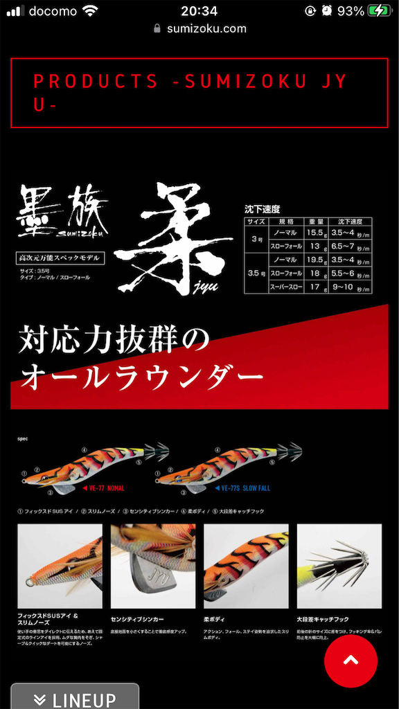 コスパ良いかもなエギ（墨族） - エソジマ君のほぼ大分アジング