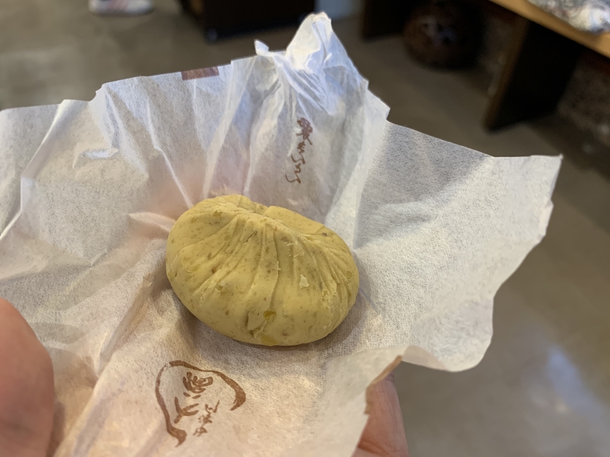 栗きんとん屋「七福」の栗きんとん