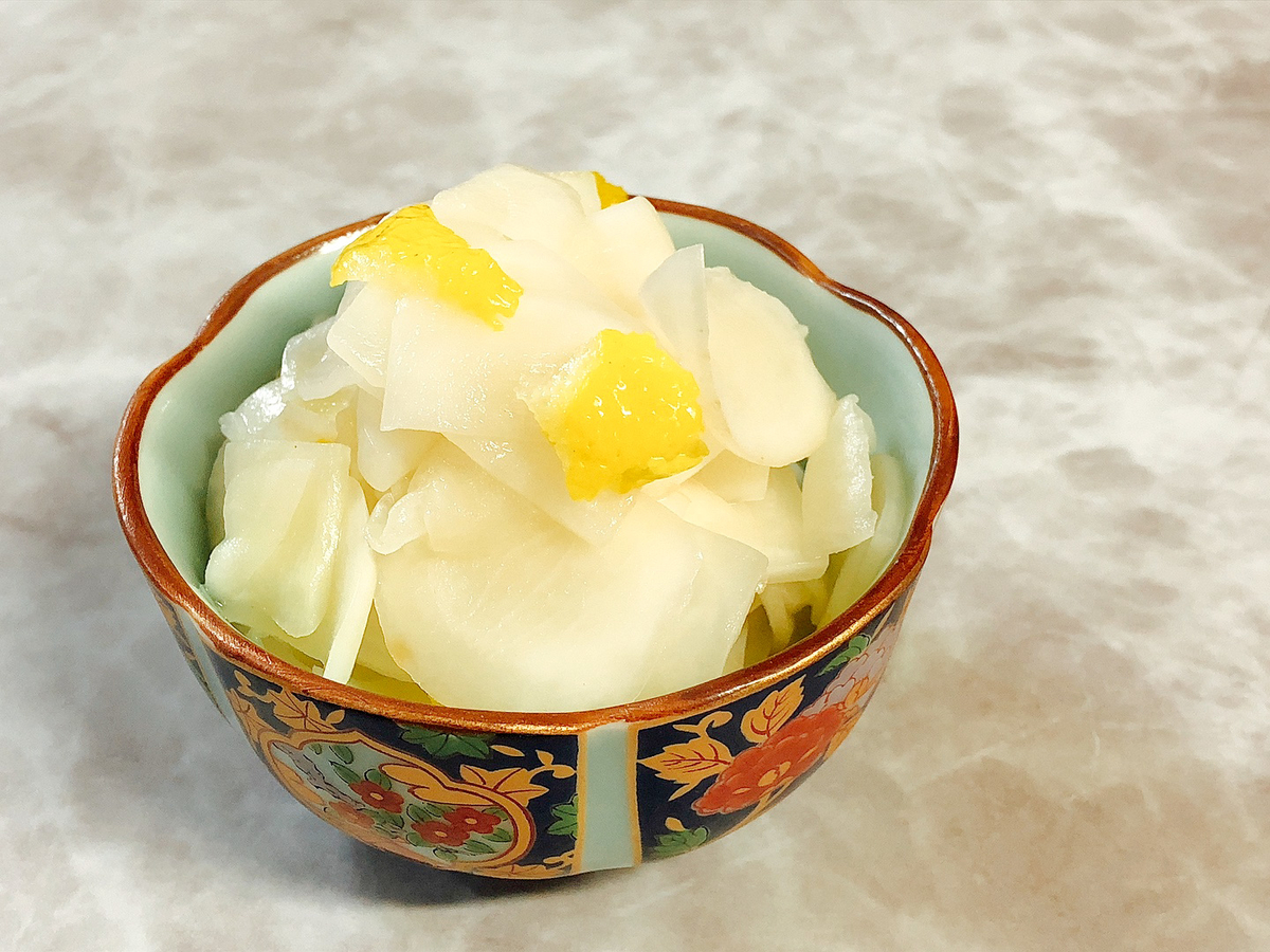 レシピ お漬物 柚子 ゆず とかぶの浅漬け 箸休めにぴったり Minami 家族ごはんと暮らし