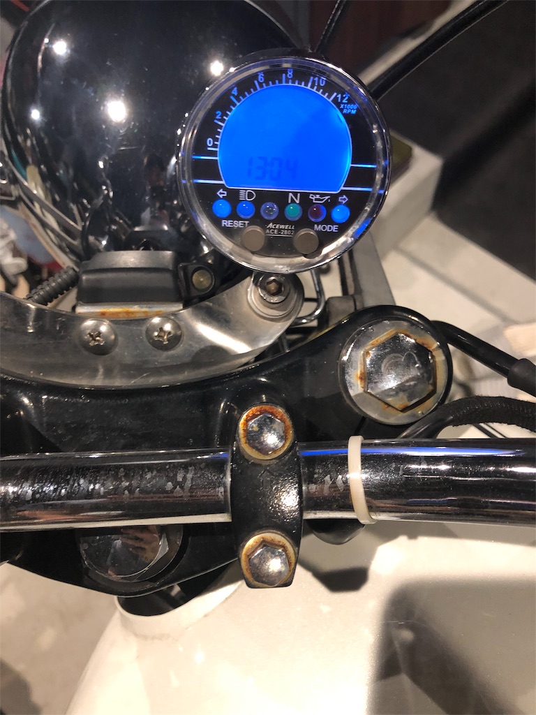 エストレヤSE 純正スピードメーター&タコメーター