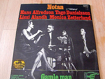 HANS ALFREDSON / GAMBLE MAN - HANS ALFREDSON - TAGE DANIELSSON - LISSI ALANDH - MONICA ZETTERLUN