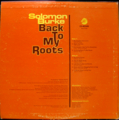 SOLOMON BURKE / BACK TO MY TO ROOTS ( LP )