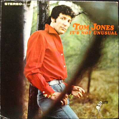 TOM JONES / IT’S NOT USUAL ( LP )