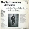 SYD LAWRENCE ORCHESTRA / WITH THE GLENN MILLER SOUND IN SUPER STEREO ( LP )