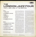 LONDON JAZZ FOUR / TAKE A NEW LOOK AT THE BEATLES ( UK original press ) ( LP )