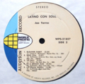 JOE TORRES / LATINO CON SOUL the explosive new band of ( LP )