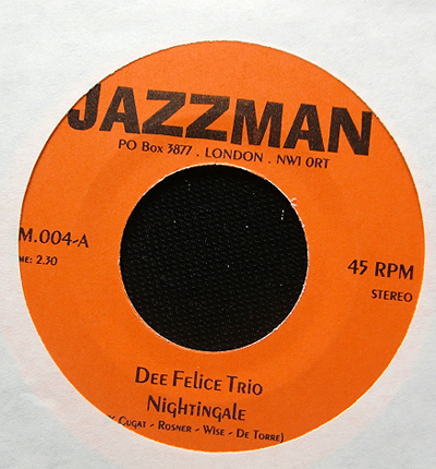 DEE FELICE TRIO / NIGHTINGALE - LOS BRASILIOS / BRASILIAN BEAT ( 7 EP )