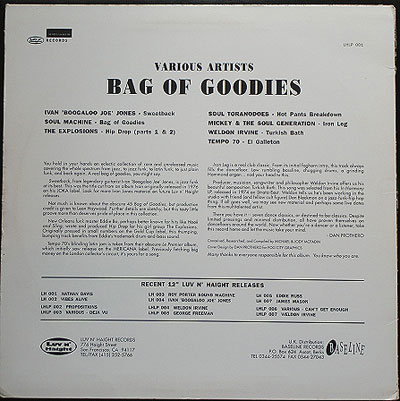 V.A. / BAGS OF GOODIES ( LP )