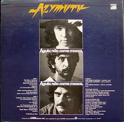 AZYMUTH AGUA NAO COME MOSCA ( 1977 JAPANESE press ) ( LP )
