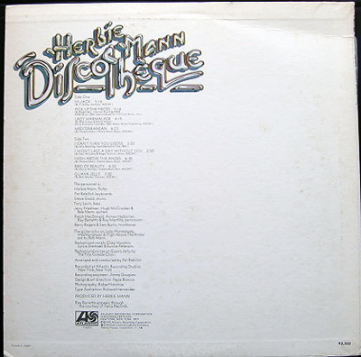 HERBIE MANN / DISCOTHEQUE ( LP )
