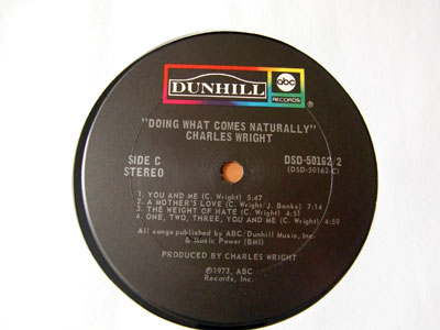 CHARLES WRIGHT / DOING WHAT COMES NATURALLY ( 2 LP )