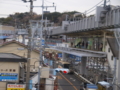 [LEICA D VE 14-50mm F3.8-5.6]西鎌倉駅へ到着 湘南モノレールは単線なので駅で交換します