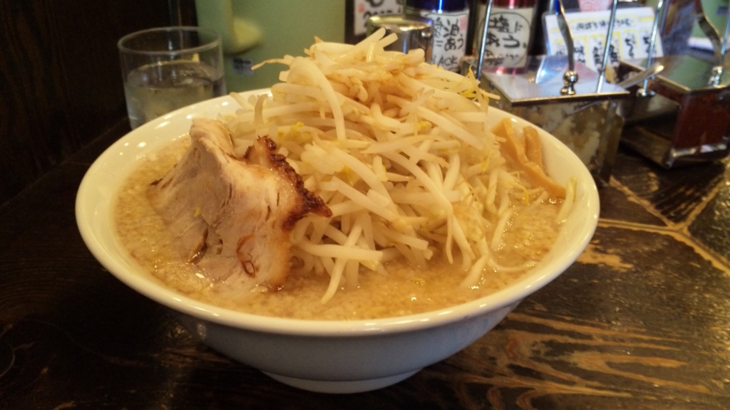 千石自慢ラーメン本店 もやしラーメン 大盛り