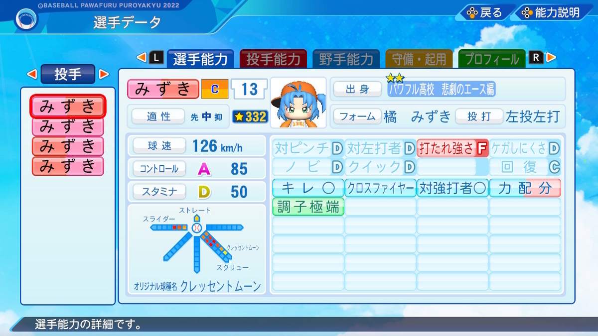 パワプロ君　(美姫/ミキ) パワプロ君 (美姫/ミキ) PowerPro2025] Yukkuri Marisa's Two