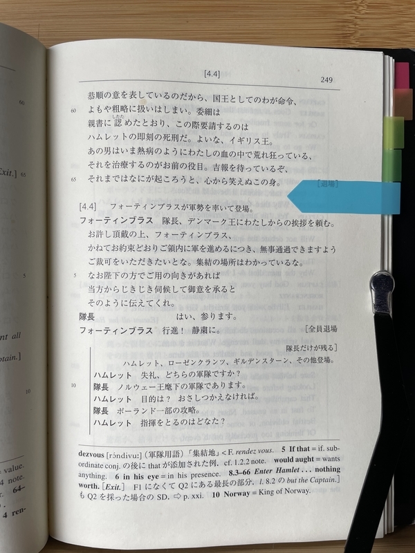 ハムレットのシンメトリー