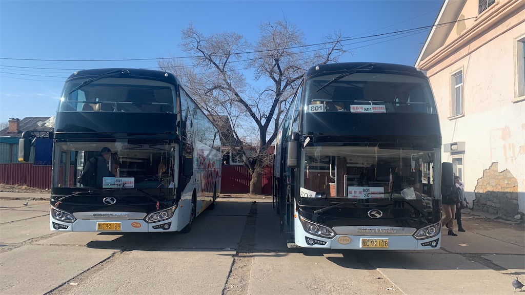 バスで中露国境越え - ether2klyのブログ