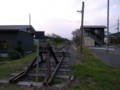 [train]久留里線車止め