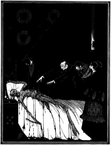 The Facts in the Case of M. Valdemar by Harry Clarke