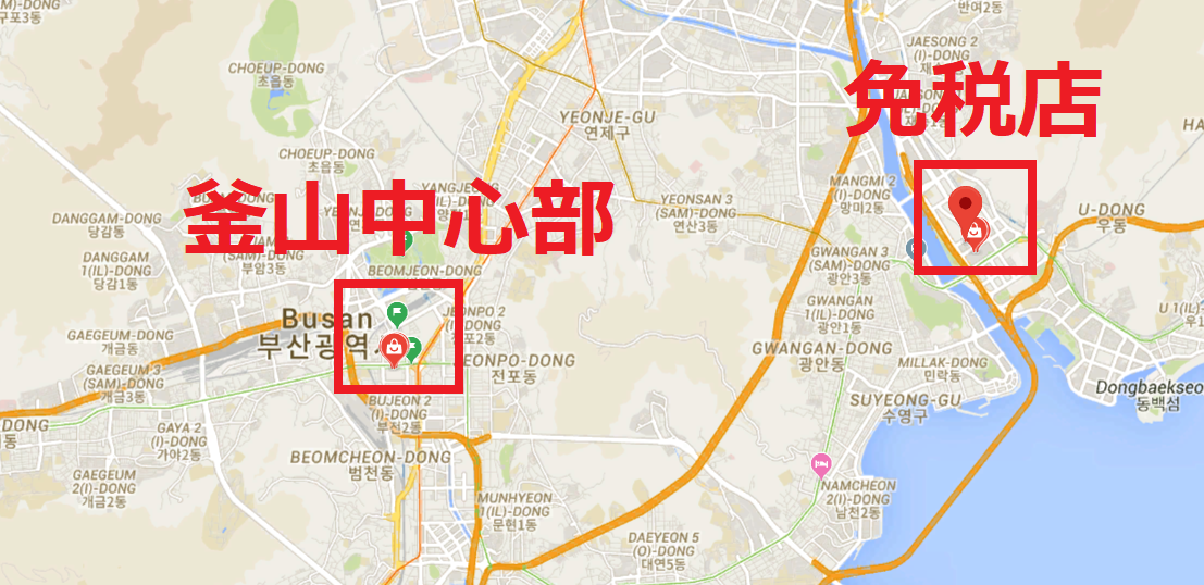 日本の半額以下 釜山 海雲台の免税店ではvivienneがお得 ヨーロッパの迷い方