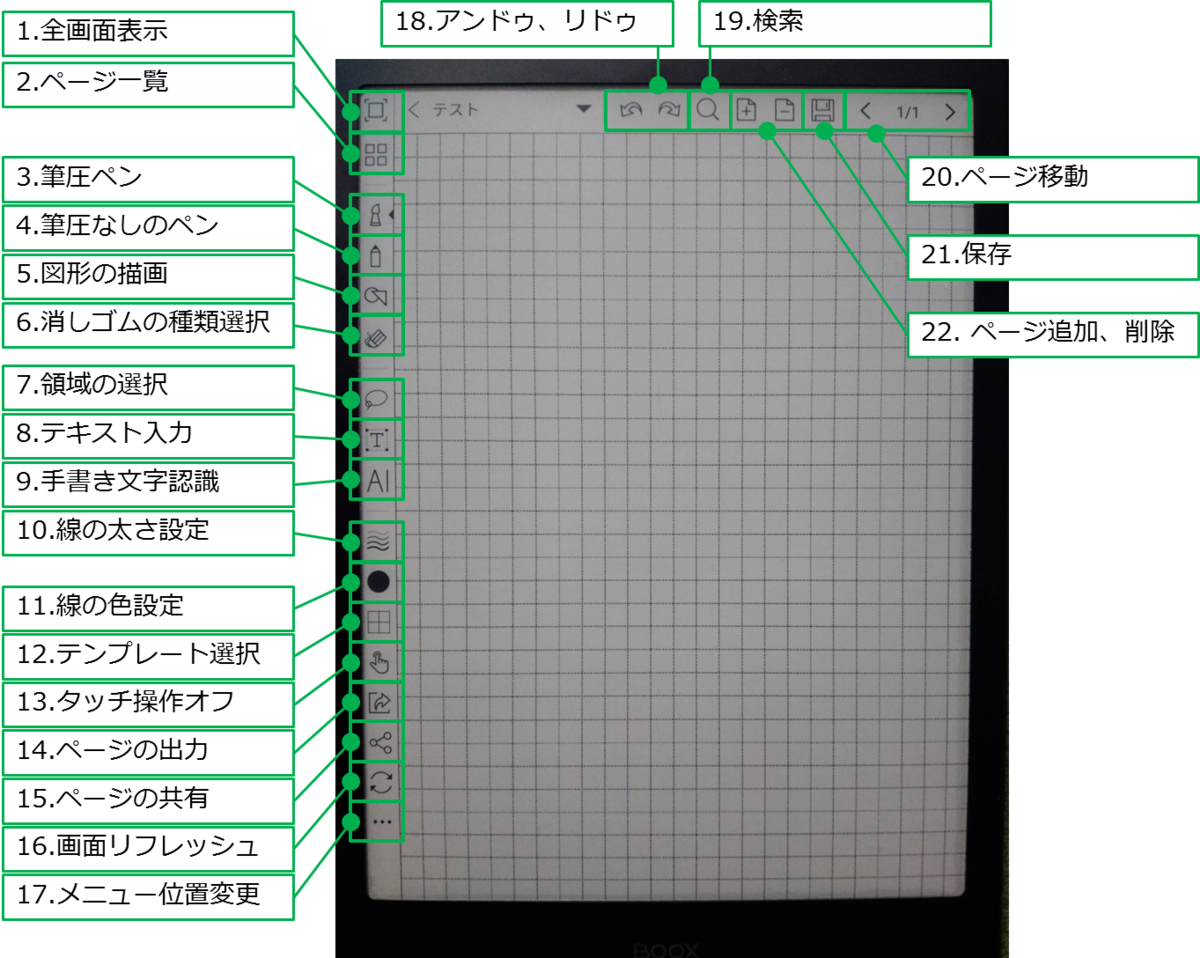 Booxのノート機能は実用性十分 言語化し構造化する