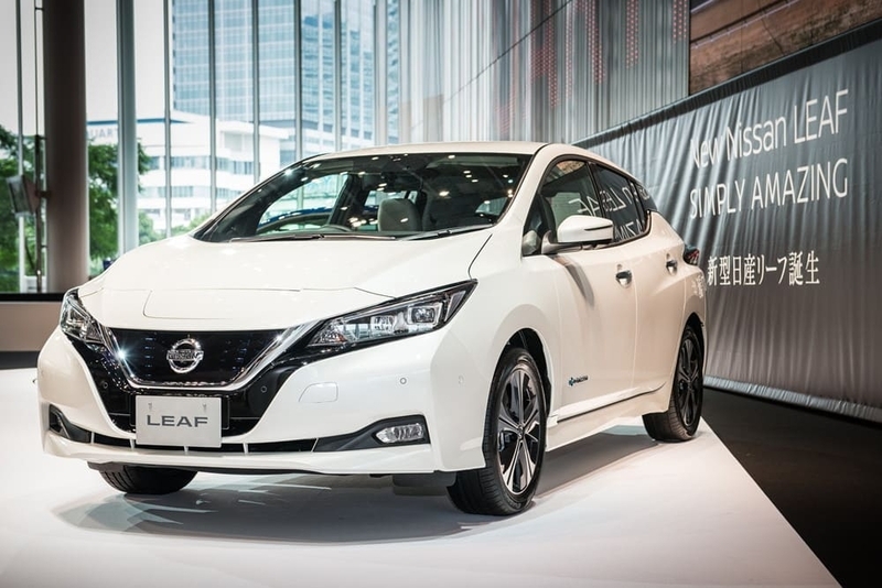 2017年モデルの2代目日産「リーフ」（画像：日産）