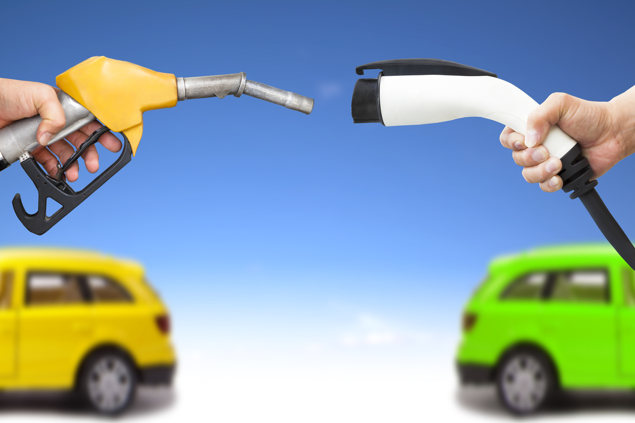ガソリン車と電気自動車