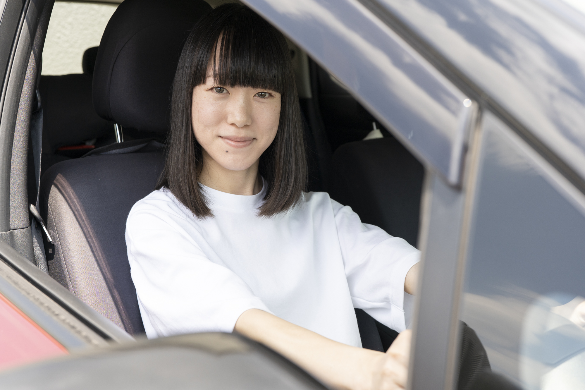 安藤さん乗車写真