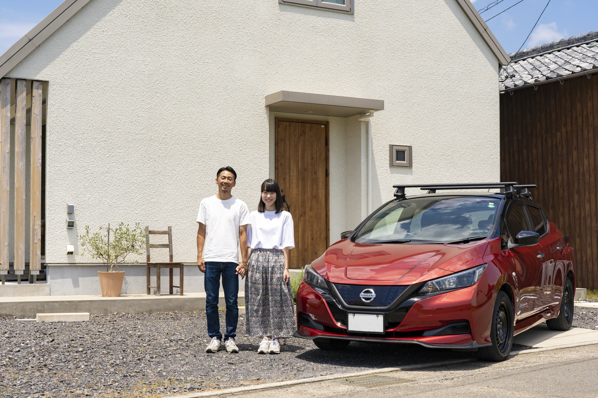 安藤さん夫婦と車