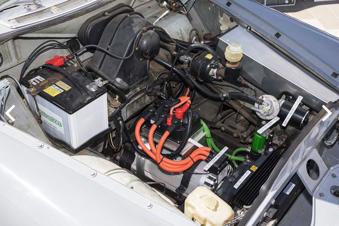 ボルボ・アマゾン EV　モーター