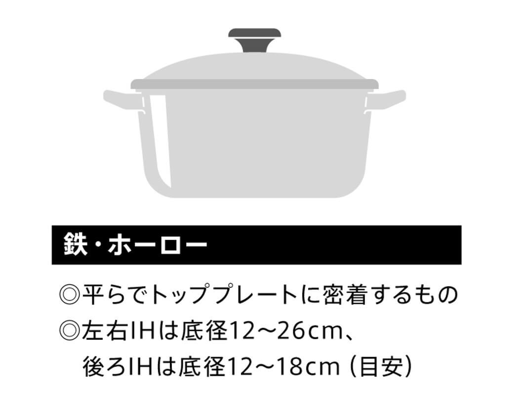 IHで使える調理器具の特徴